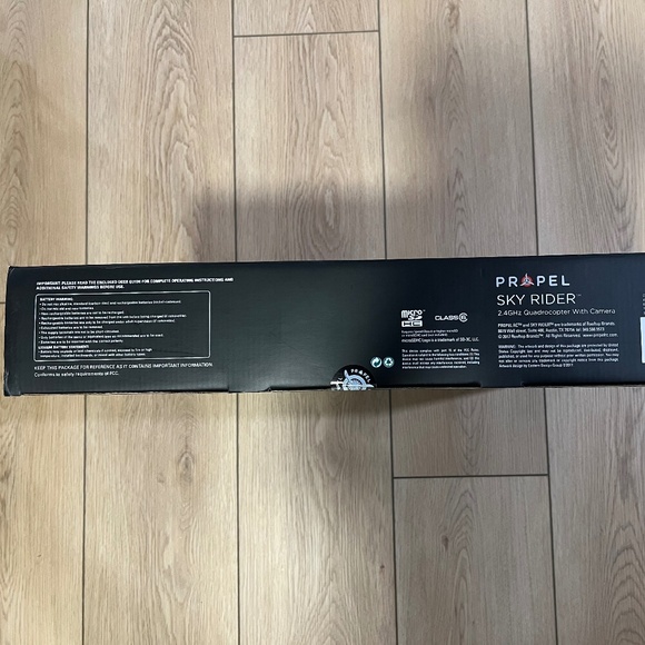 Propel Sky Rider Drone - Model # KH-2144, 2.4 GHz Quadrocopter with Camera. - Picture 3 of 7